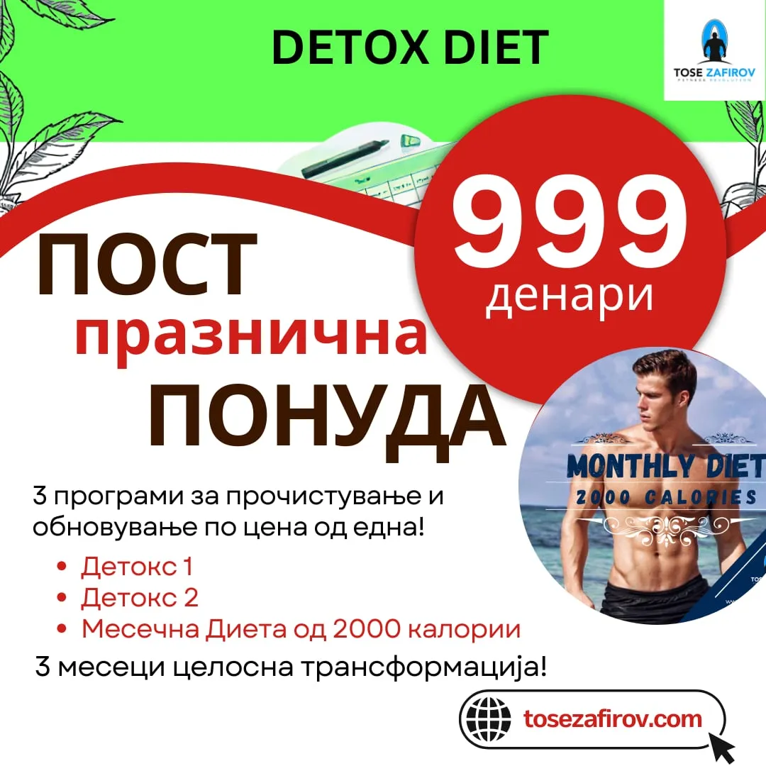 Пост-празнична Детокс Акција